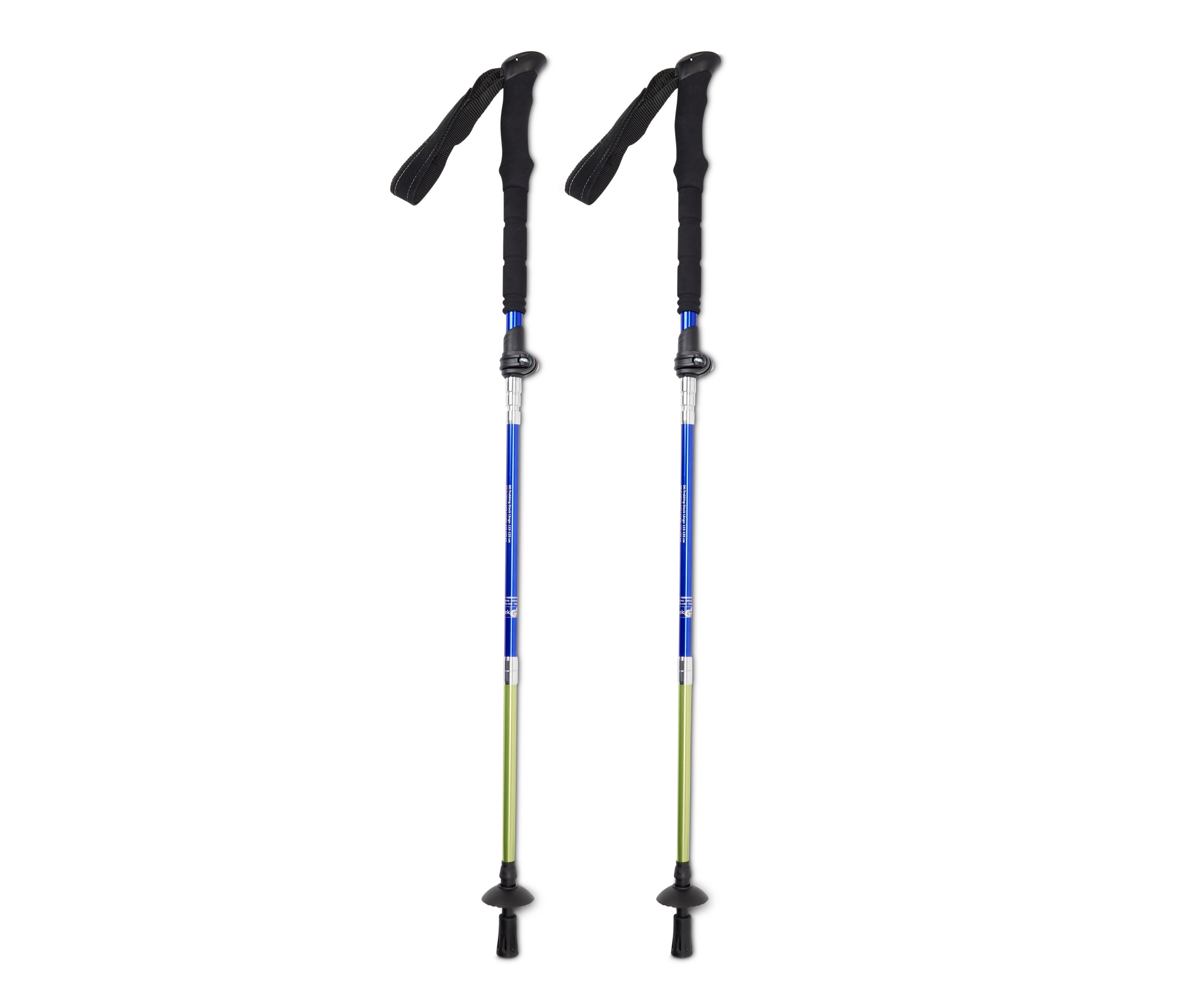 1 pár túrabot, 115-135 cm