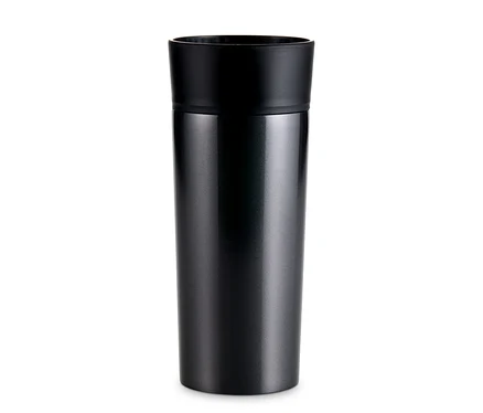 Antracit színű Coffee-to-go bögre.