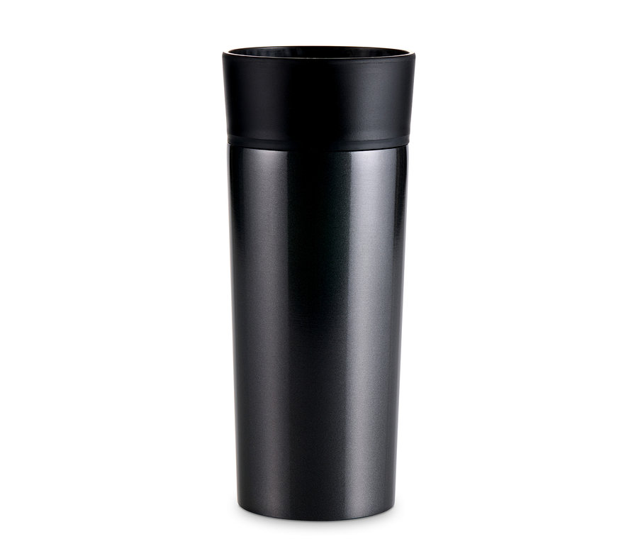 Antracit színű Coffee-to-go bögre.