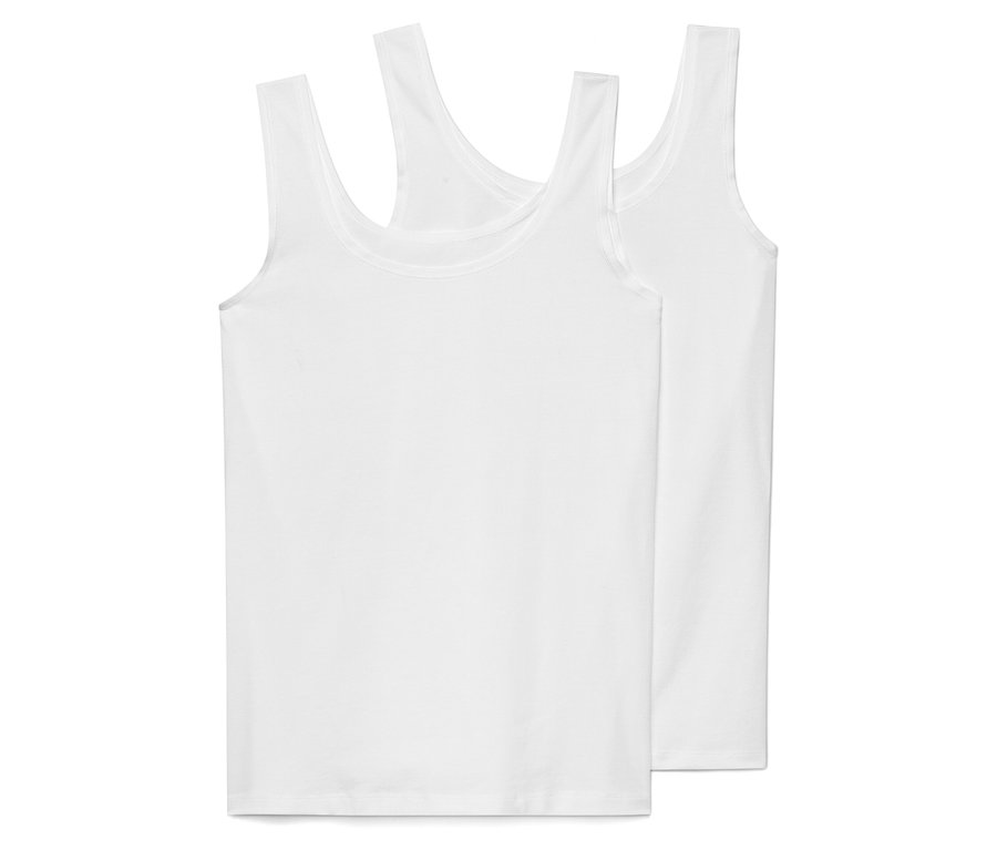 Két fehér trikó egymáson.