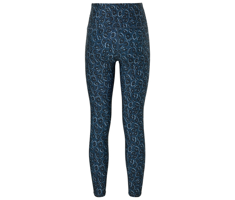 Kék leggings állatmintával.
