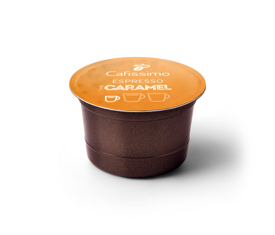 Egy Cafissimo Flavoured Edition - Espresso Caramel kávékapszula.