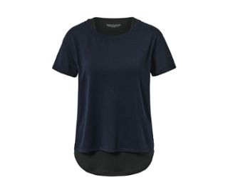 Sötétkék póló<br>Fekete top
