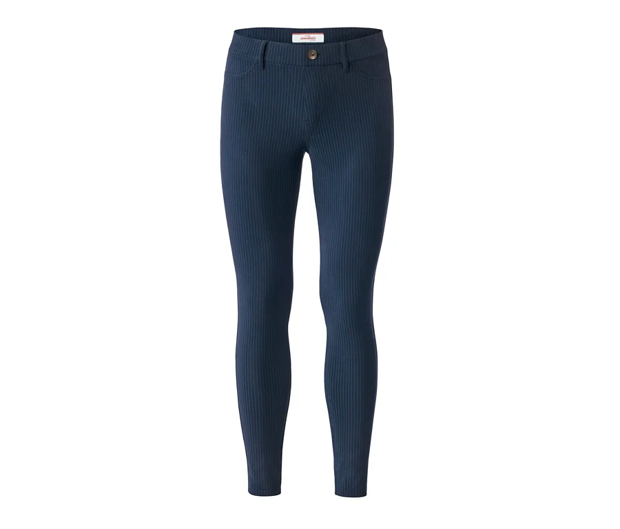 Csíkos jeggings.