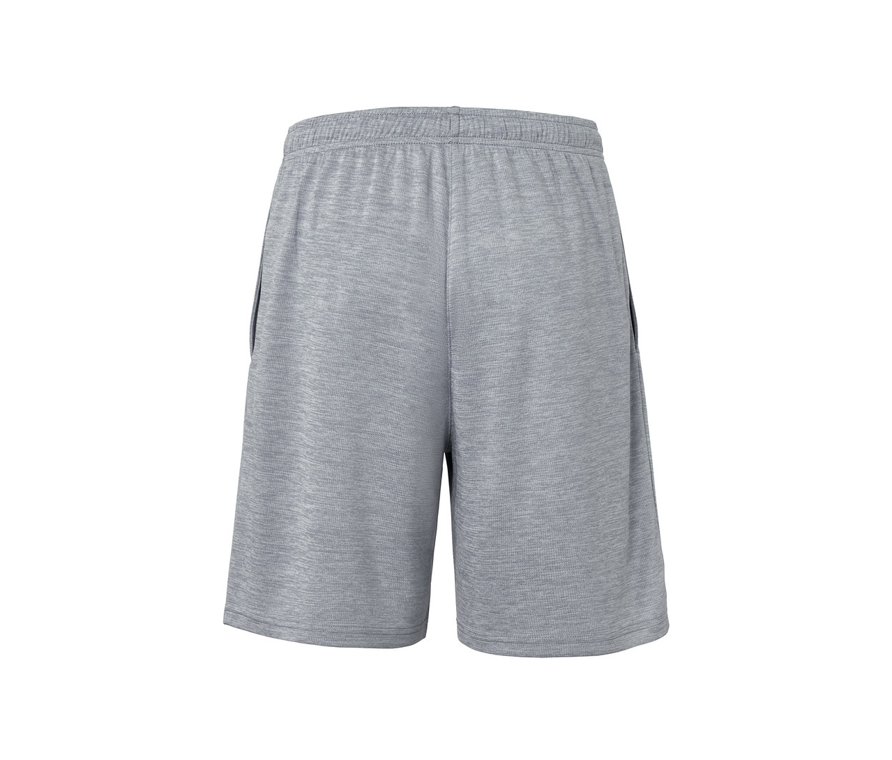 Szürke sport rövidnadrág.