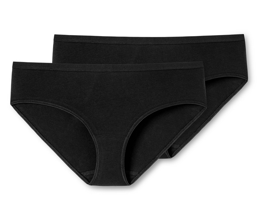 Két fekete SCHIESSER hipster alsó.