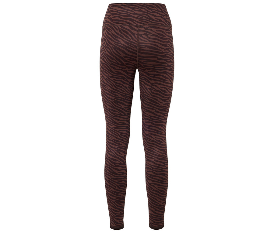 Barna, állatmintás leggings.