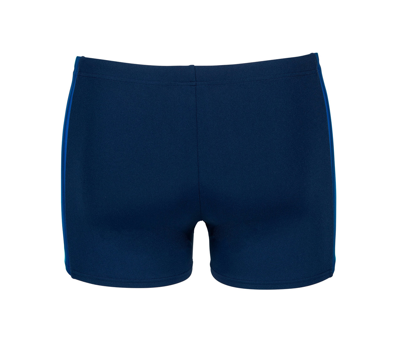 Sötétkék arena Performance márkájú Two Sides fürdőnadrág.