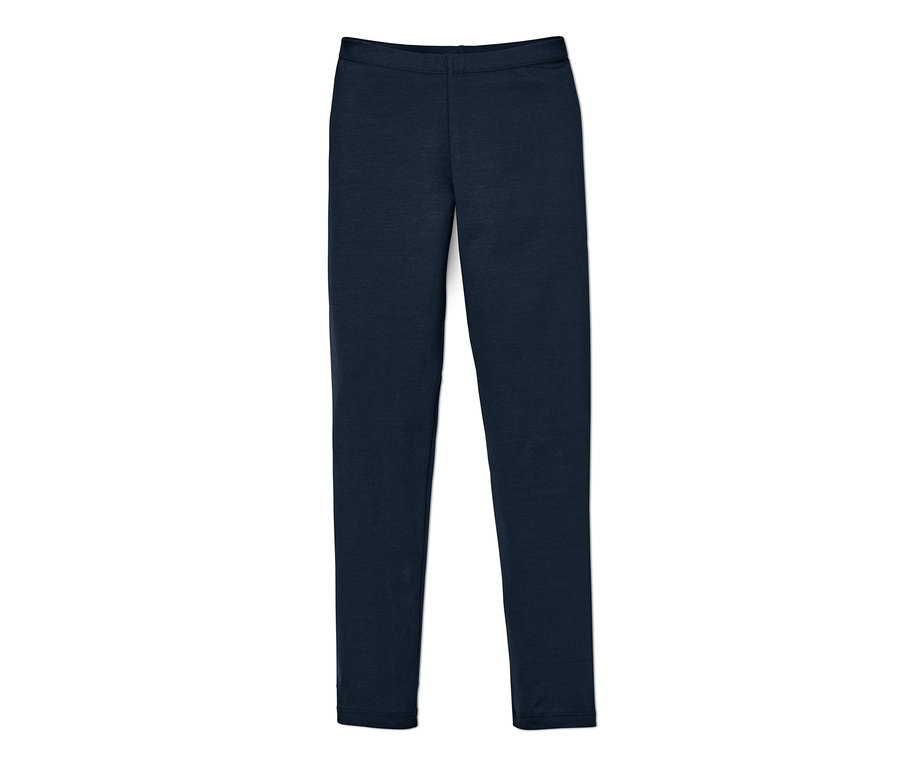 Sötétkék leggings, 2 db-os szettben.
