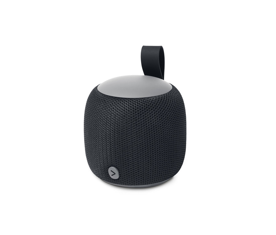 Fekete, S méretű Bluetooth® hangszóró.