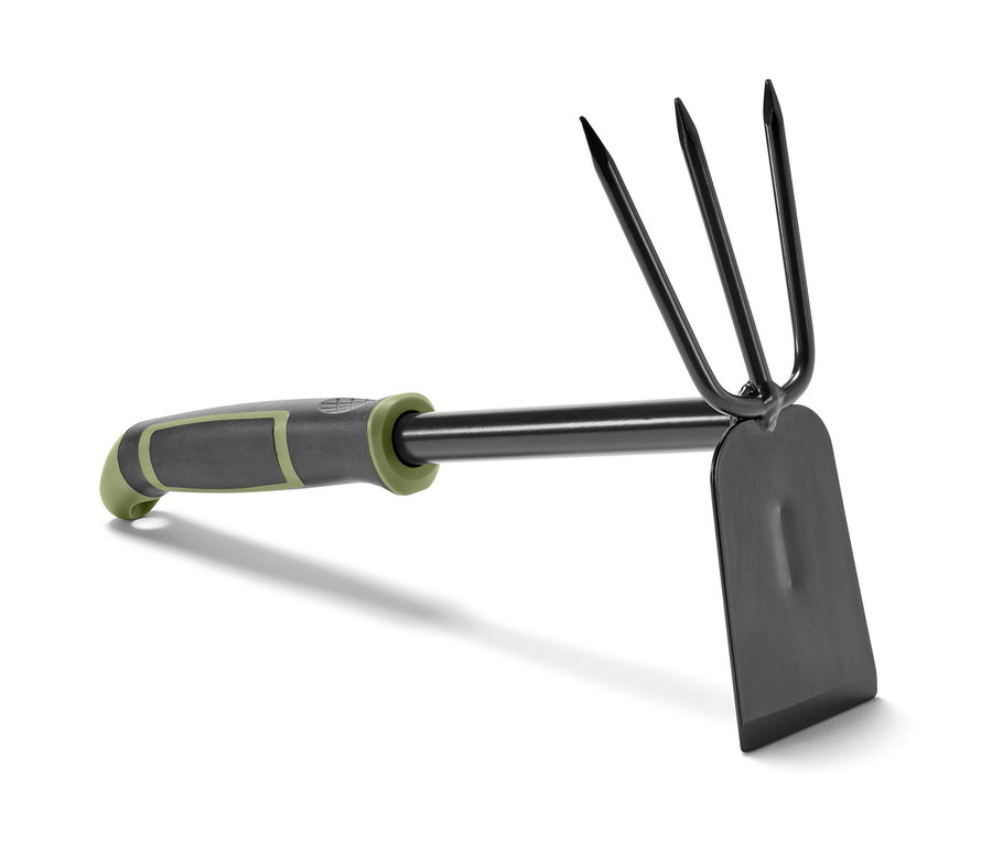 Kerti dupla kapa közelről.