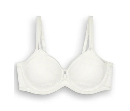 Világos krémszínű Triumph Signature Sheer kicsinyítő melltartó.