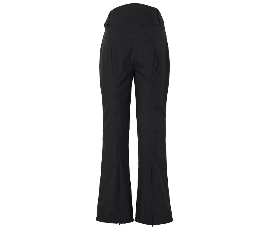 Fekete sí nadrág hátulnézetből.