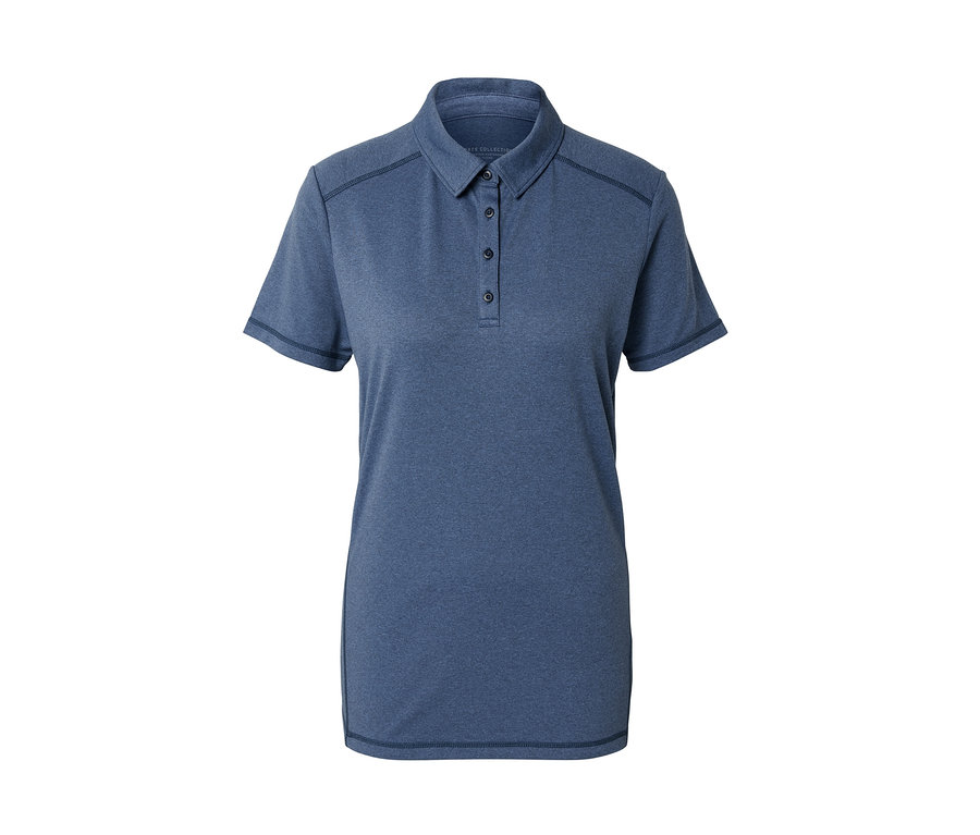 Sötétkék funkcionális pólóing.