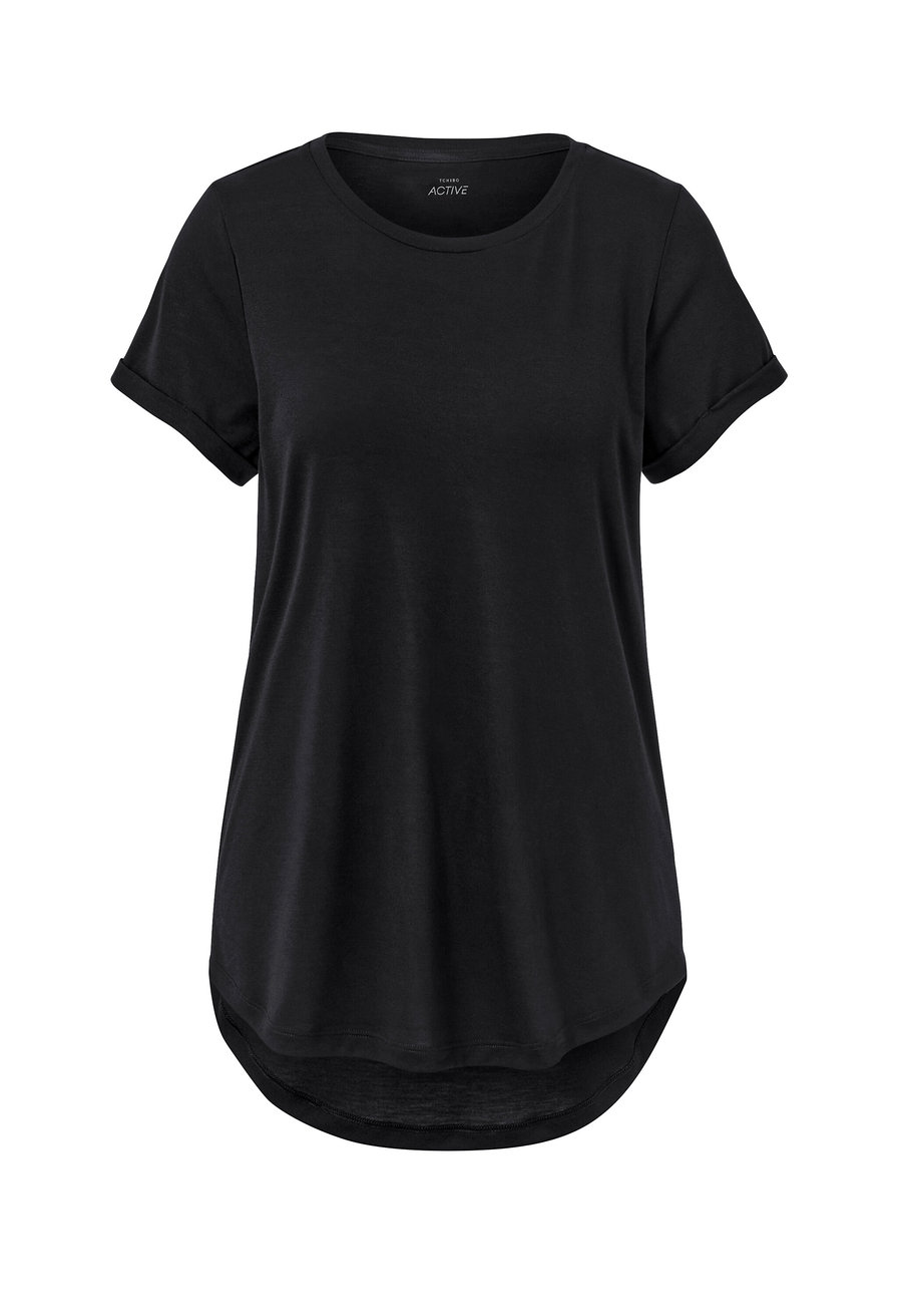 Női hosszú felső, fekete