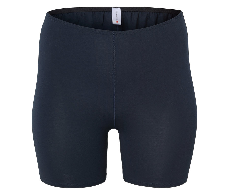 Sötétkék rövid leggings.