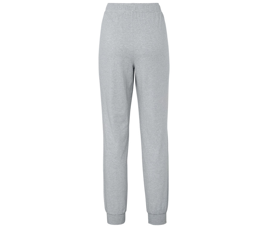 Hátulnézet egy szürke melegítőnadrágról.