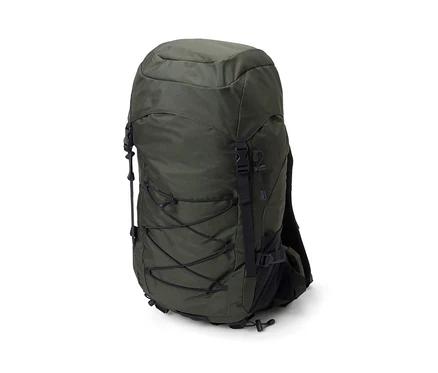 Zöld túrahátizsák, 40 l.