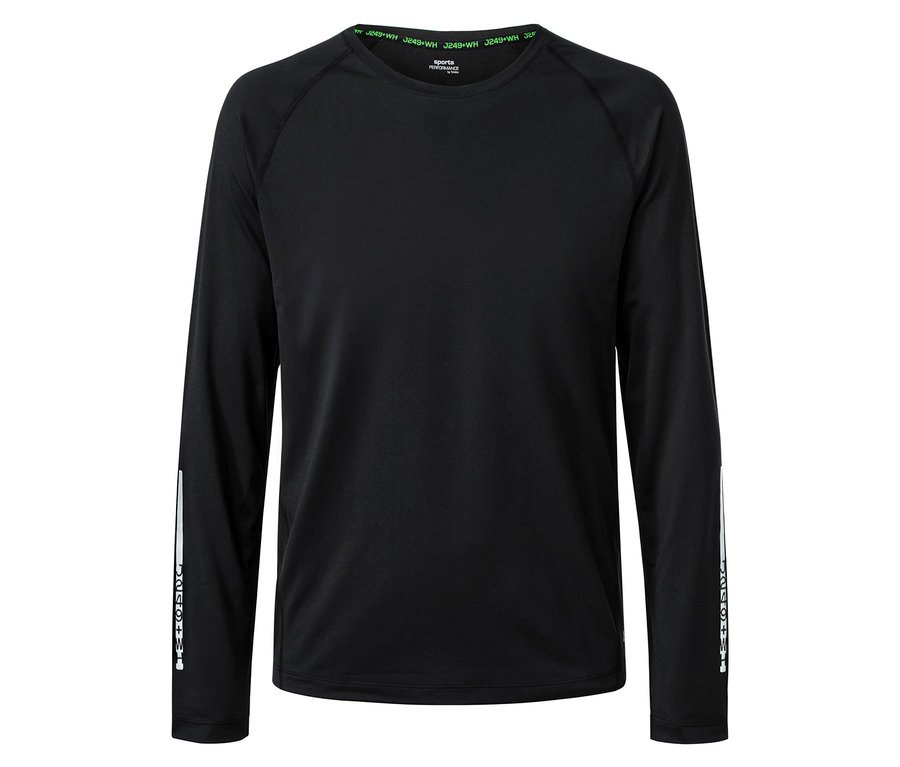 Fekete férfi funkcionális felső.