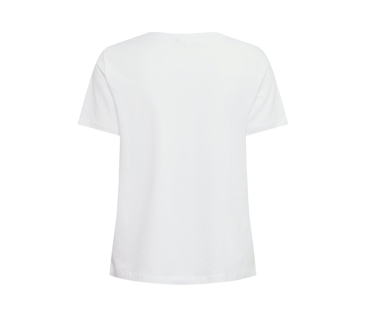 Fehér, hullám mintás női póló.