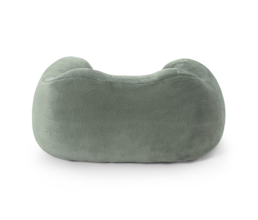 Szürke nyakmasszírozó tarkópárna.