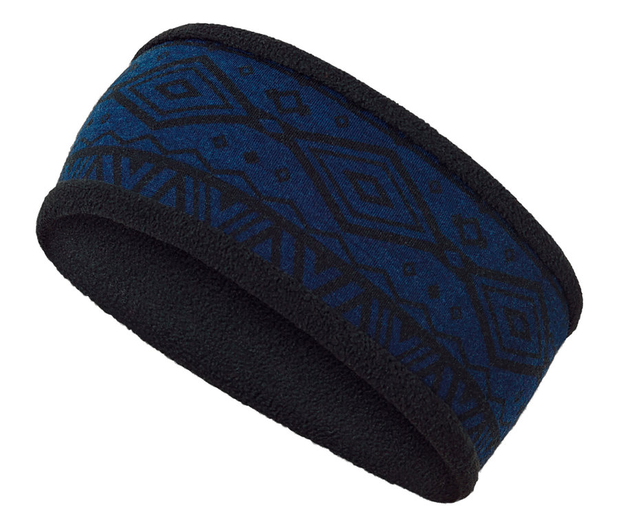 Kék termo polár homlokpánt.