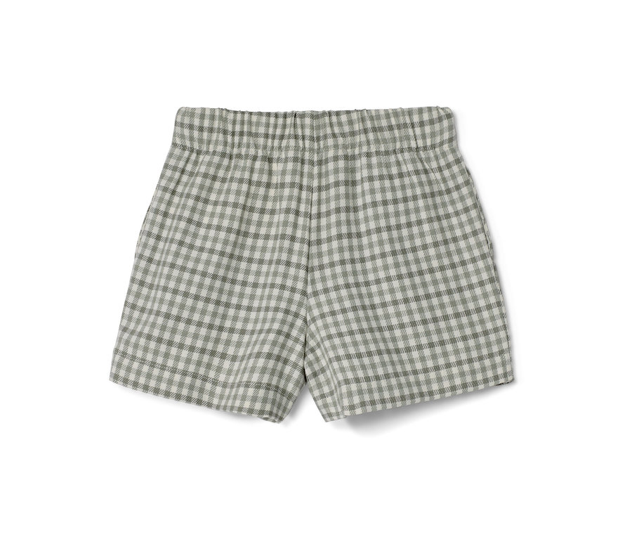 Kockás kislány nadrágszoknya.