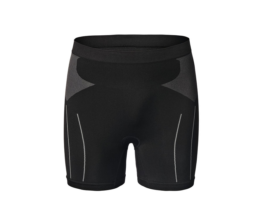 Fekete férfi kerékpáros alsónadrág.