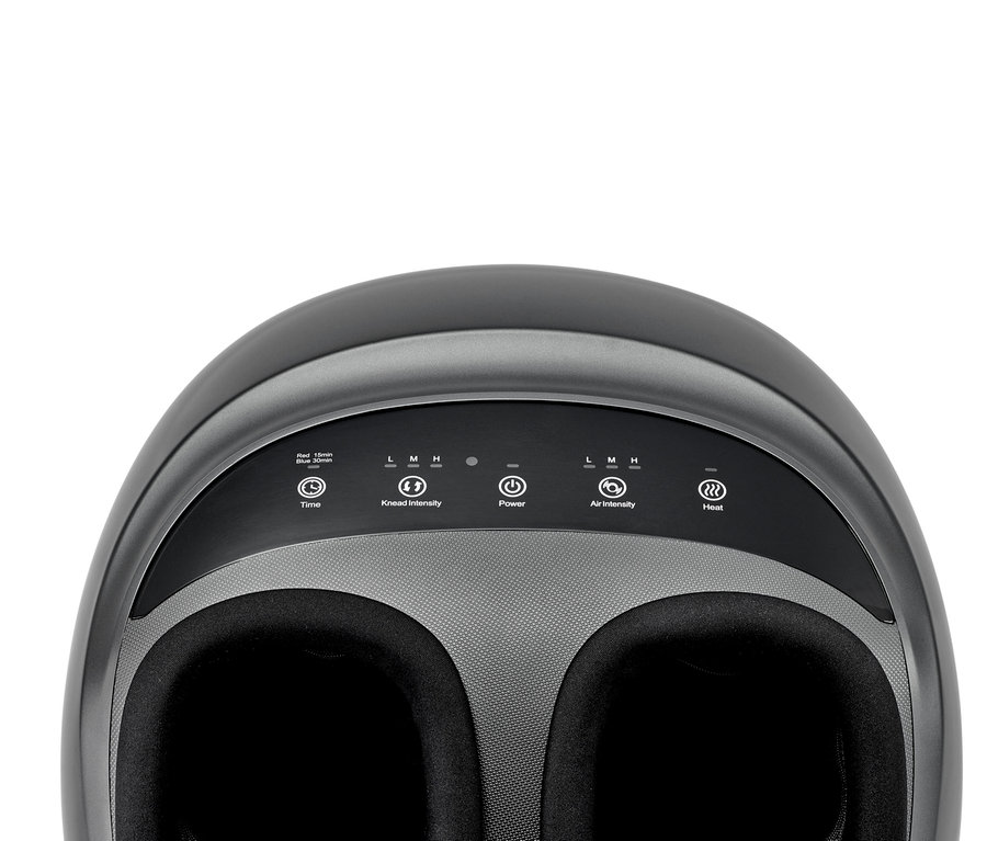 Lábmasszírozó készülék részletes képe.