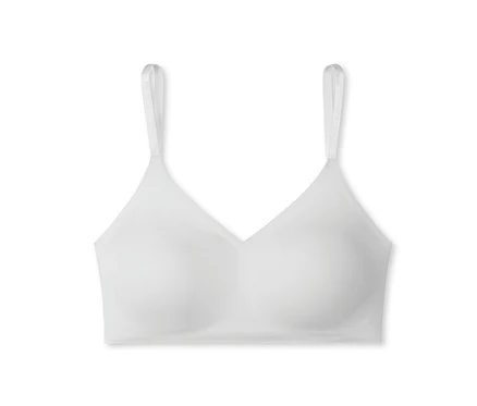 Fehér SCHIESSER láthatatlan betétes bustier melltartó.