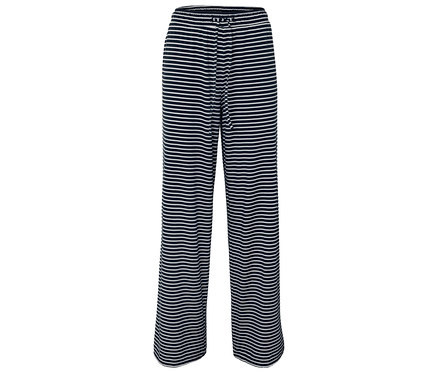 Női bőszárú szabadidőnadrág, csíkos