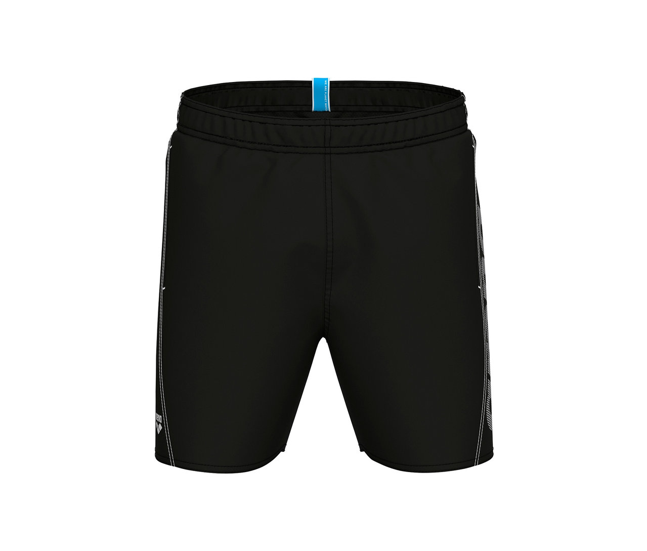 Fekete arena Fundamentals Logo fürdőnadrág.