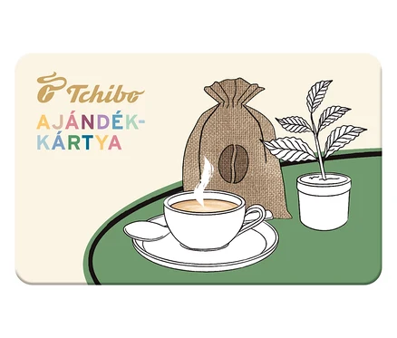 Kép egy kávés motívumú ajándékkártyáról.