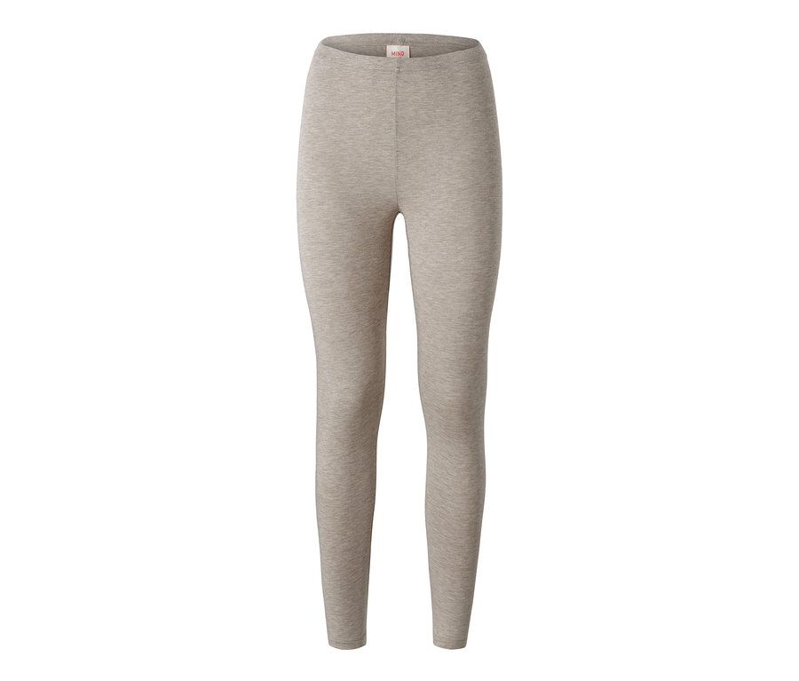 bézs színű női hőtárolós leggings