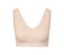 Krémszínű női seamless bustier melltartó.