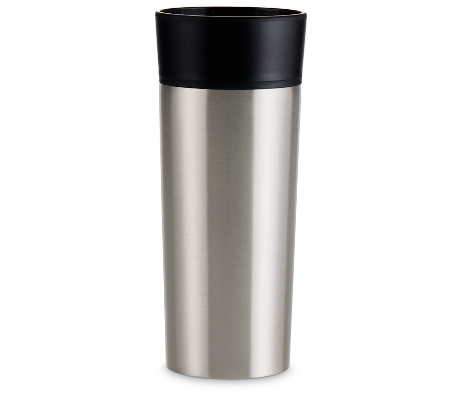 Coffee-to-go bögre, rozsdamentes acél