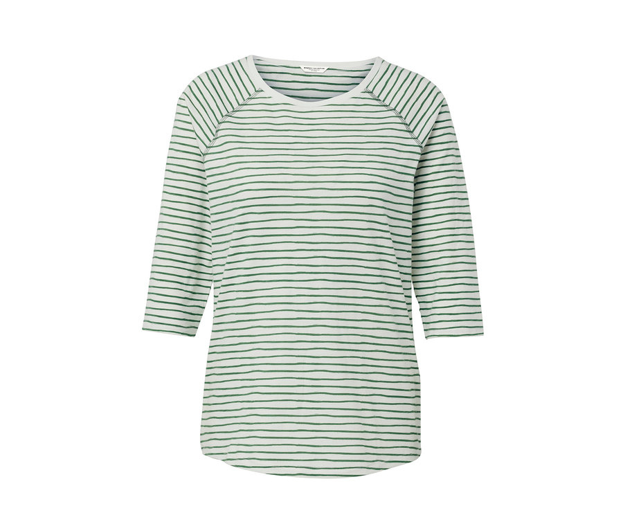 3/4-es ujjú csíkos felső.