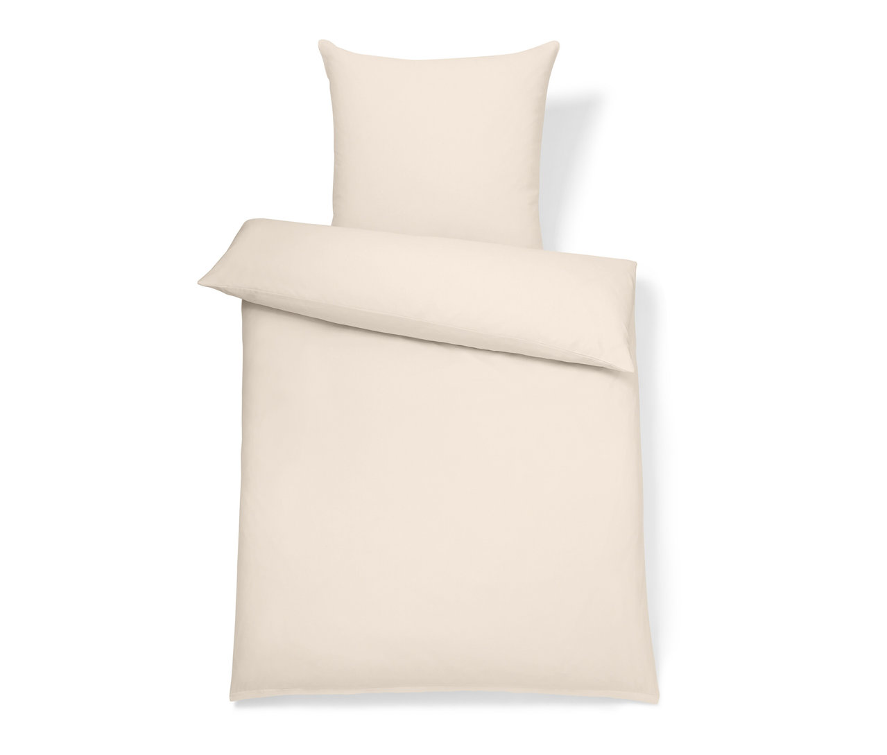 Bézs színű, szarvas mintás mikroszálas ágynemű, beleértve a lepedőt és a párnát.