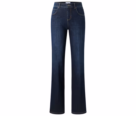 Sötétkék Angels »Lara« straight fit farmer.