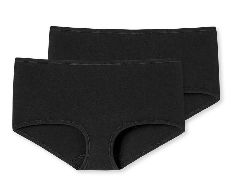 Két fekete SCHIESSER sort biopamuttal.