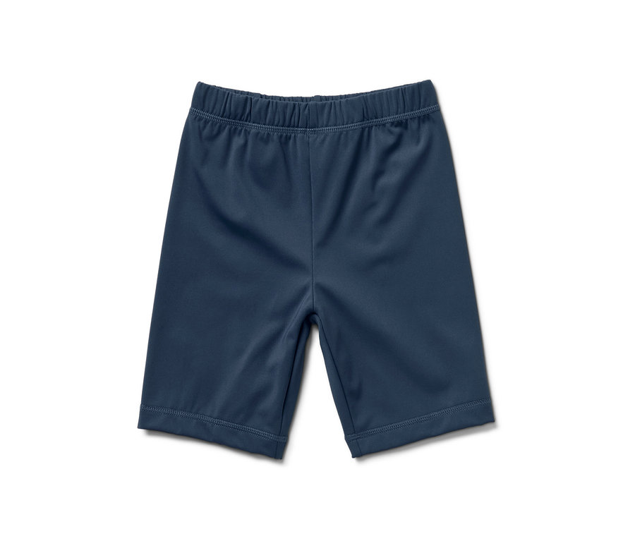 Kék, UV-szűrős kisgyerek úszónadrág.