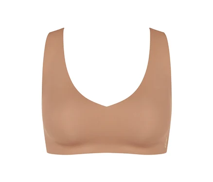 sloggi ZERO Feel 2.0 Bralette melltartó, nosztalgia barna színben.