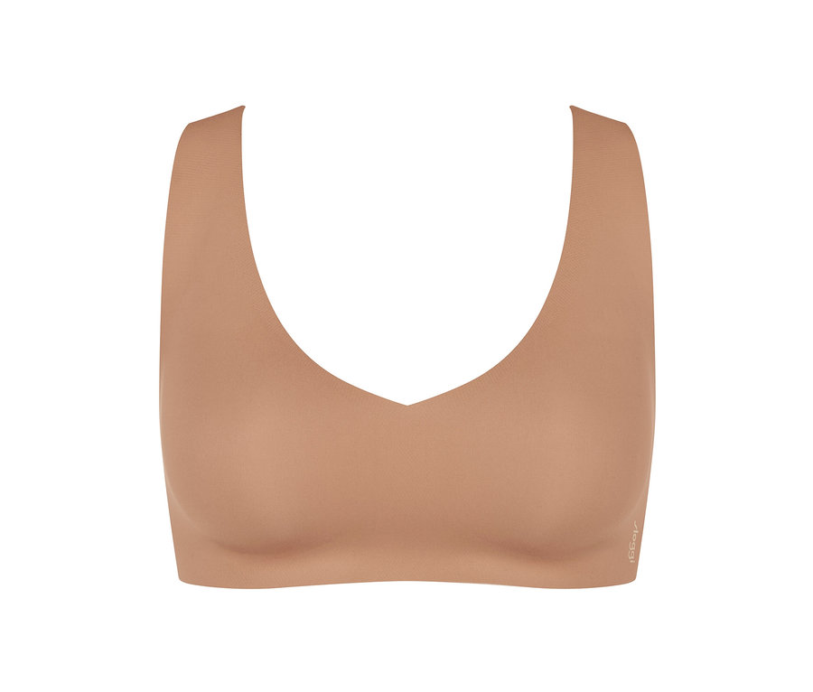 sloggi ZERO Feel 2.0 Bralette melltartó, nosztalgia barna színben.