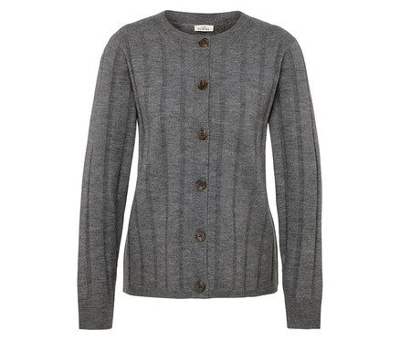 Bordás kötött kardigán