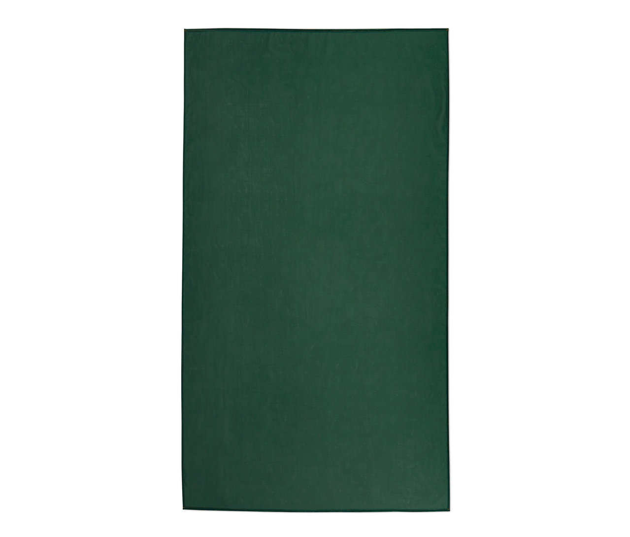 Zöld organza asztalterítő, kb. 150 x 275 cm.