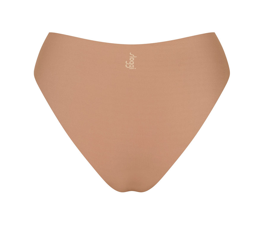 A barna sloggi ZERO Feel 2.0 High leg alsó részlete.