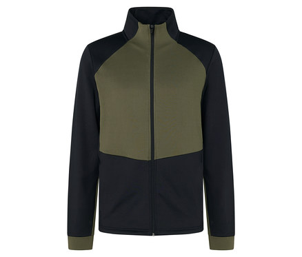 Férfi termofelső, khaki/fekete