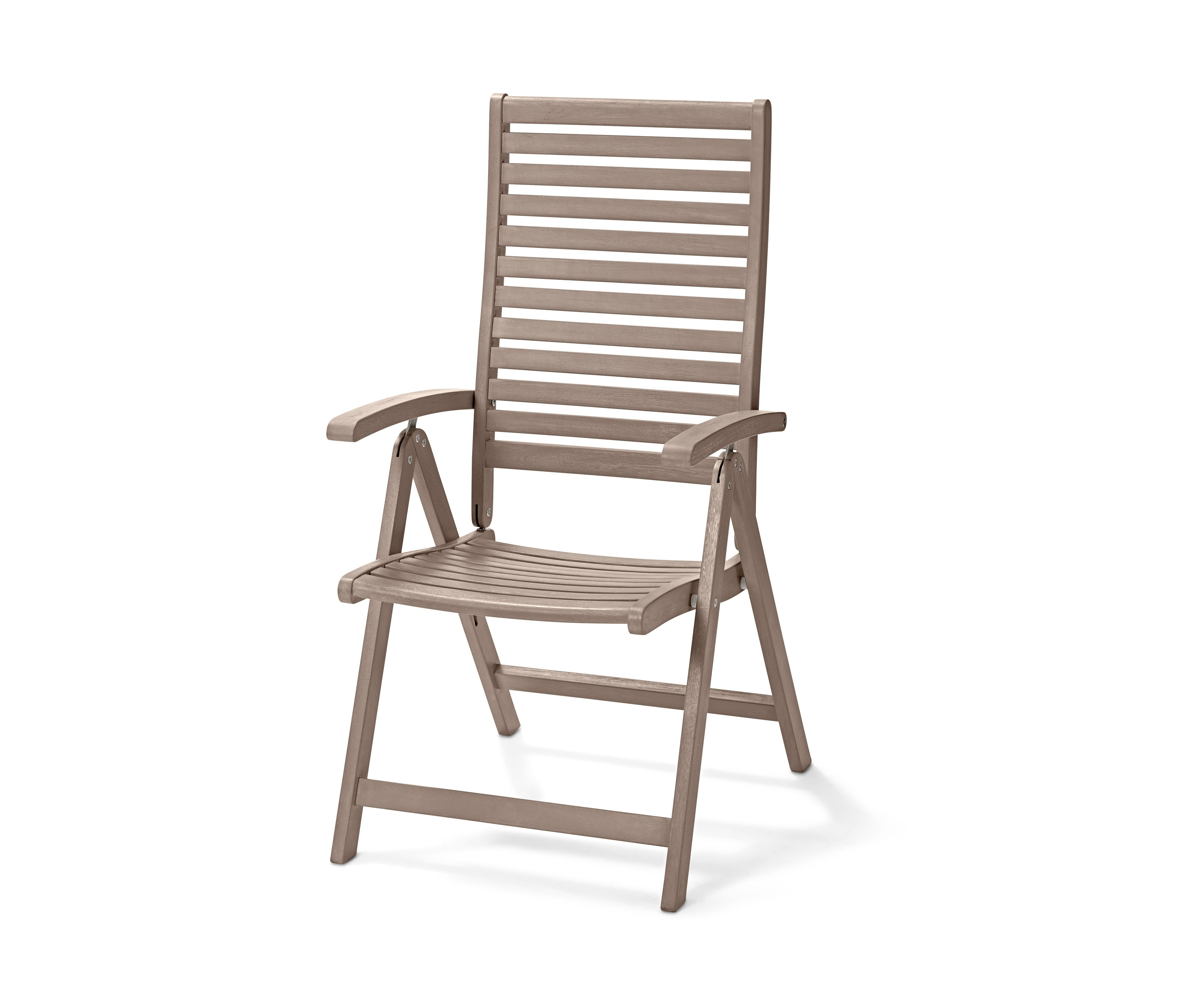 Egy összecsukható, akácfa kerti szék.