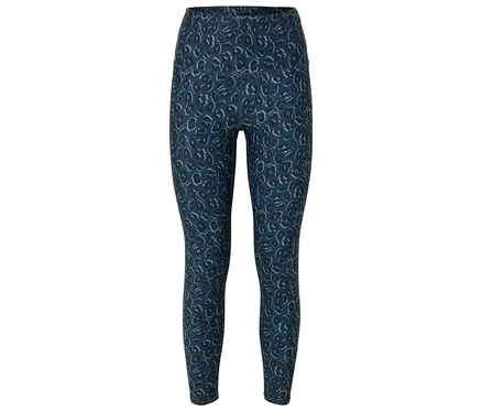 Kék leggings állatmintával.