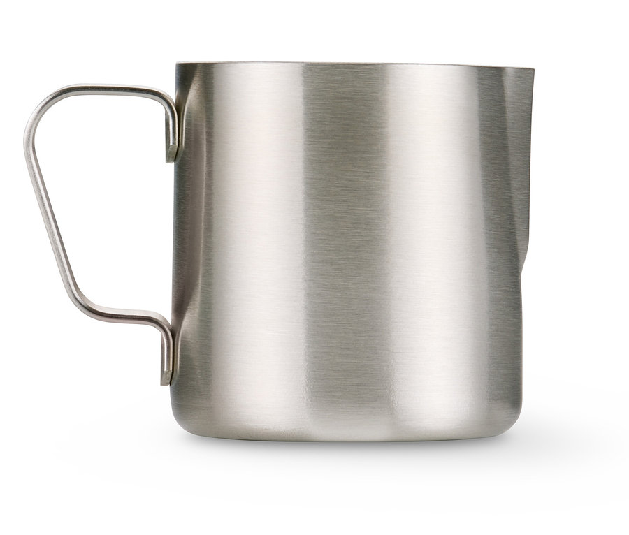 Eszpresszó kiöntő kanna, rozsdamentes acél, 80 ml